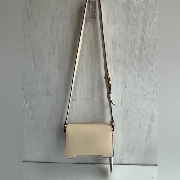 MARNI Mini Trunkaroo Leather Shoulder Bag- Off White - Picture 4 of 14